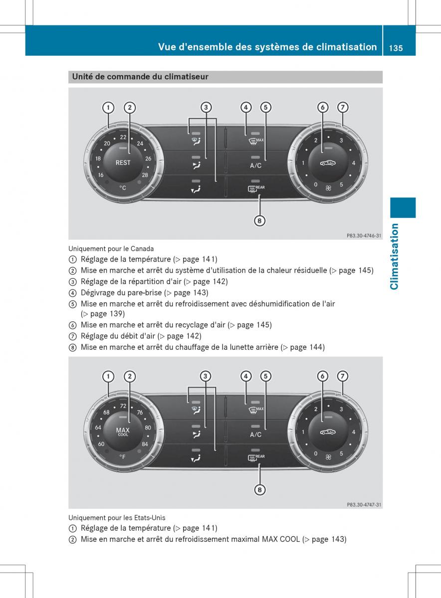 Mercedes Benz SLK R172 manuel du proprietaire / page 137