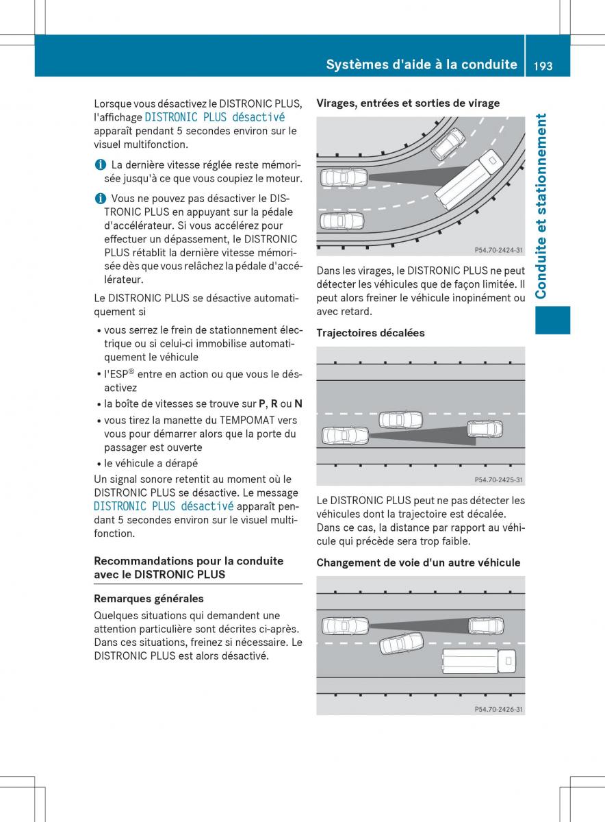 Mercedes Benz SLK R172 manuel du proprietaire / page 195