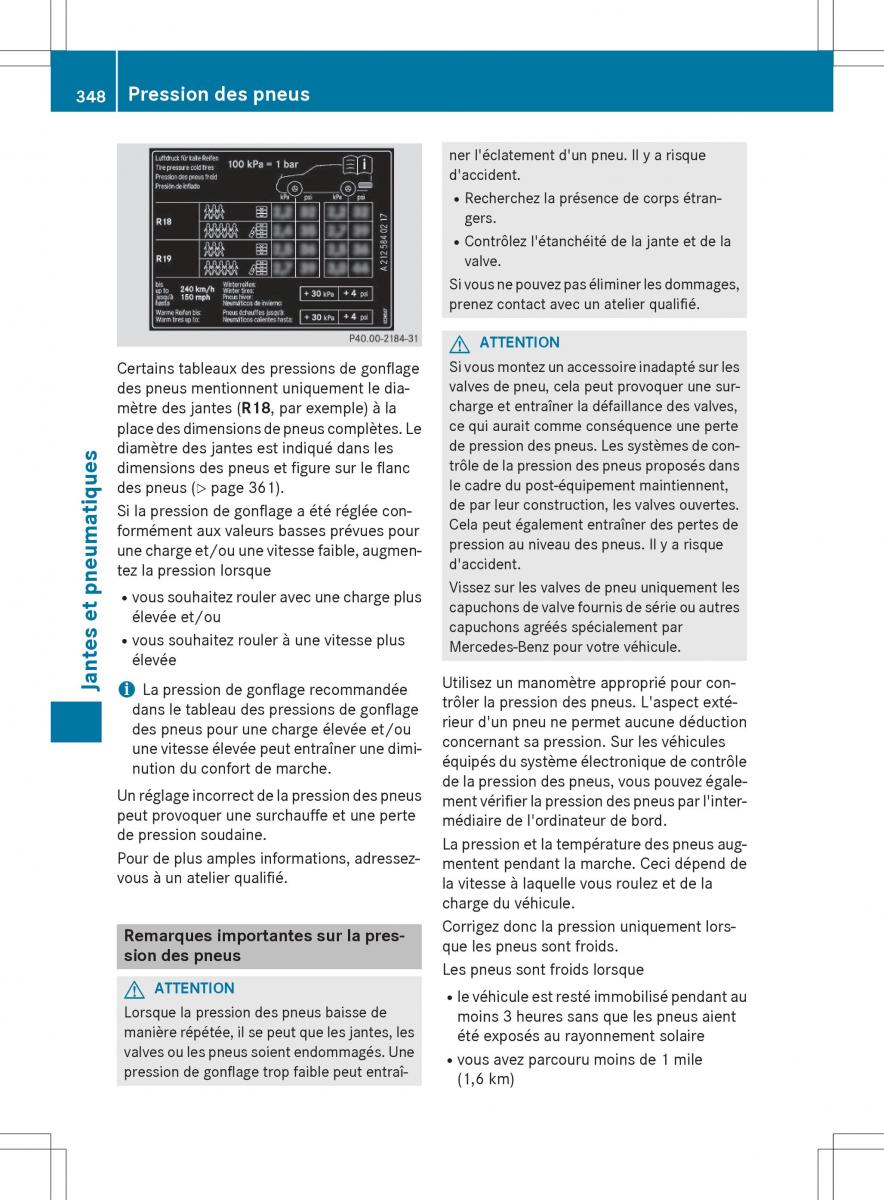 Mercedes Benz SLK R172 manuel du proprietaire / page 350