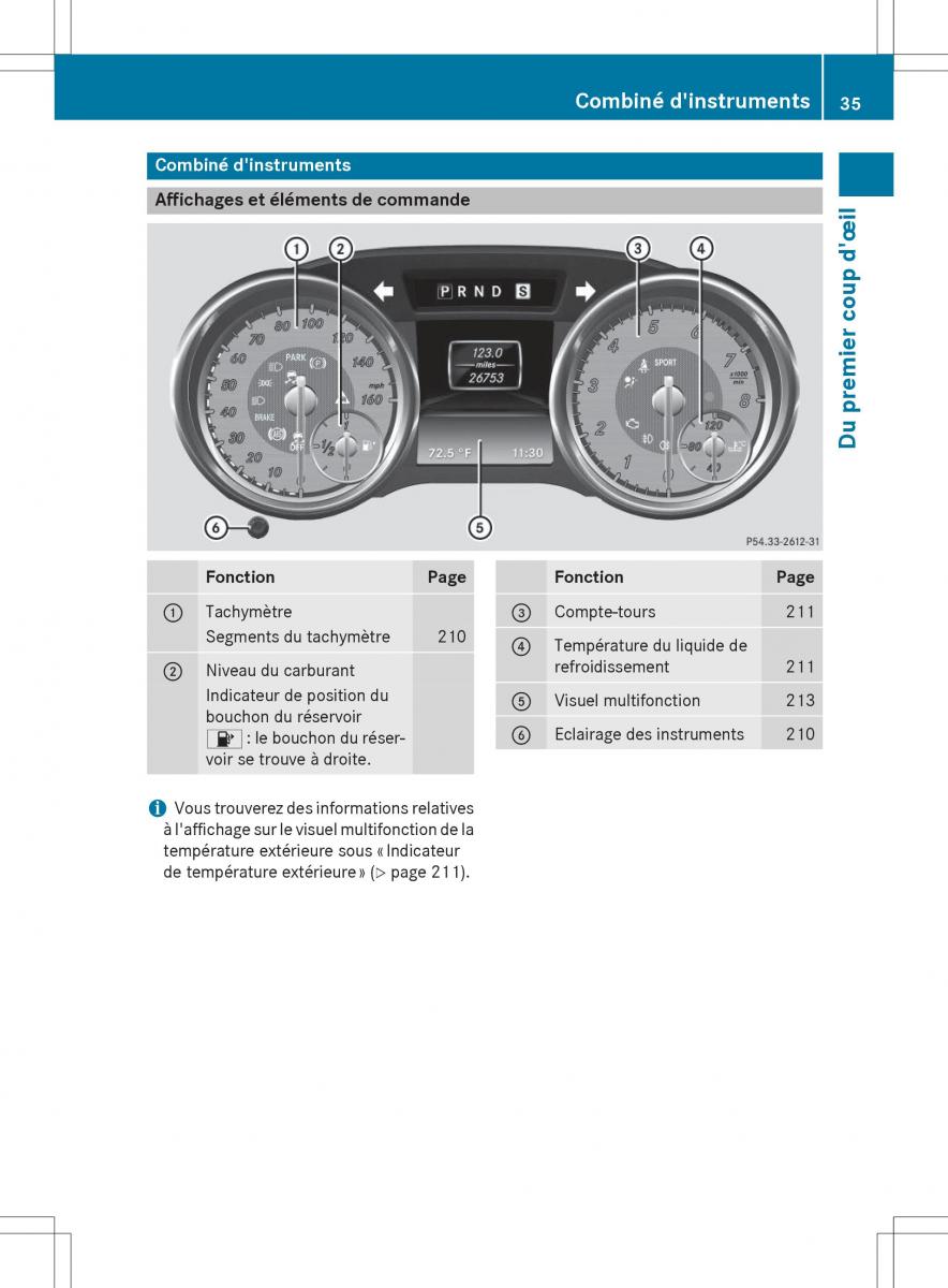 Mercedes Benz SLK R172 manuel du proprietaire / page 37