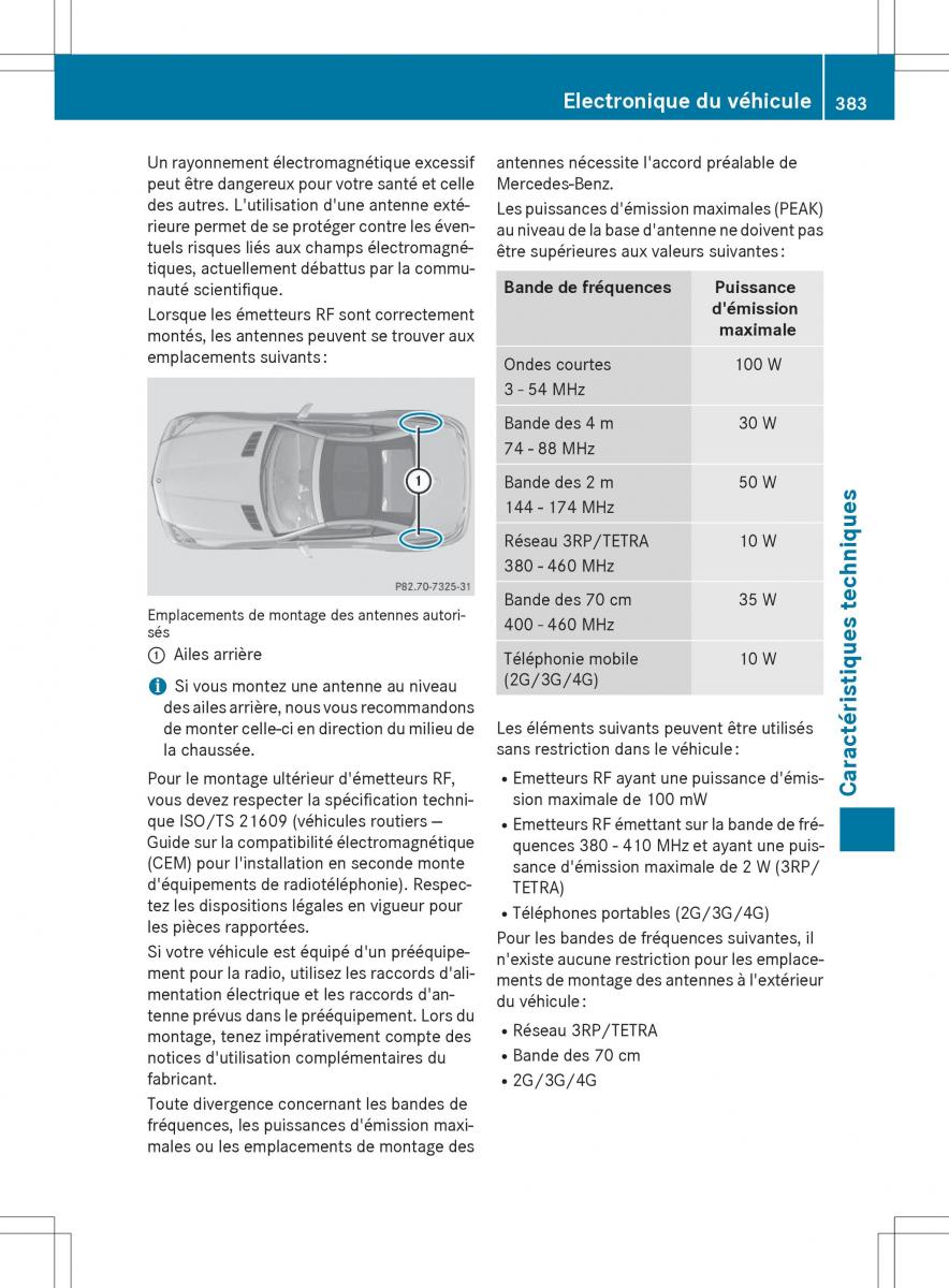 Mercedes Benz SLK R172 manuel du proprietaire / page 385