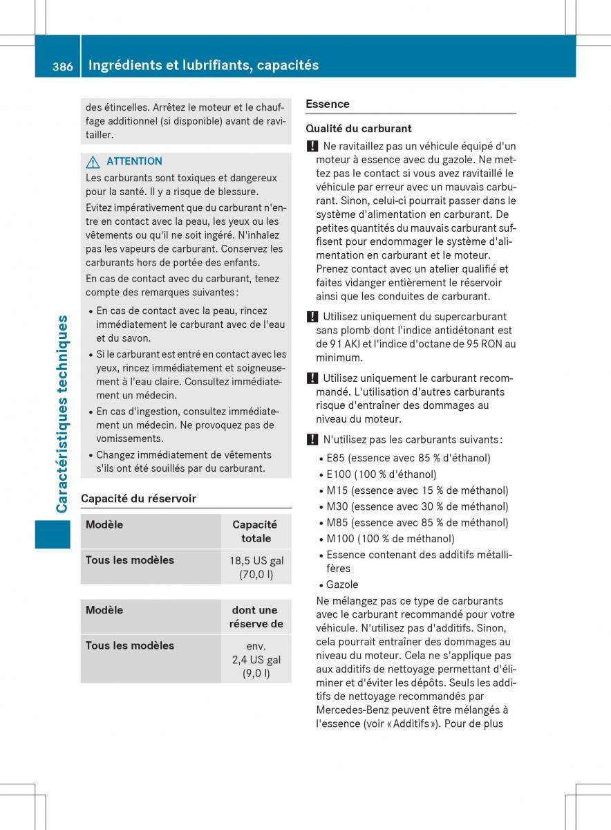 Mercedes Benz SLK R172 manuel du proprietaire / page 388