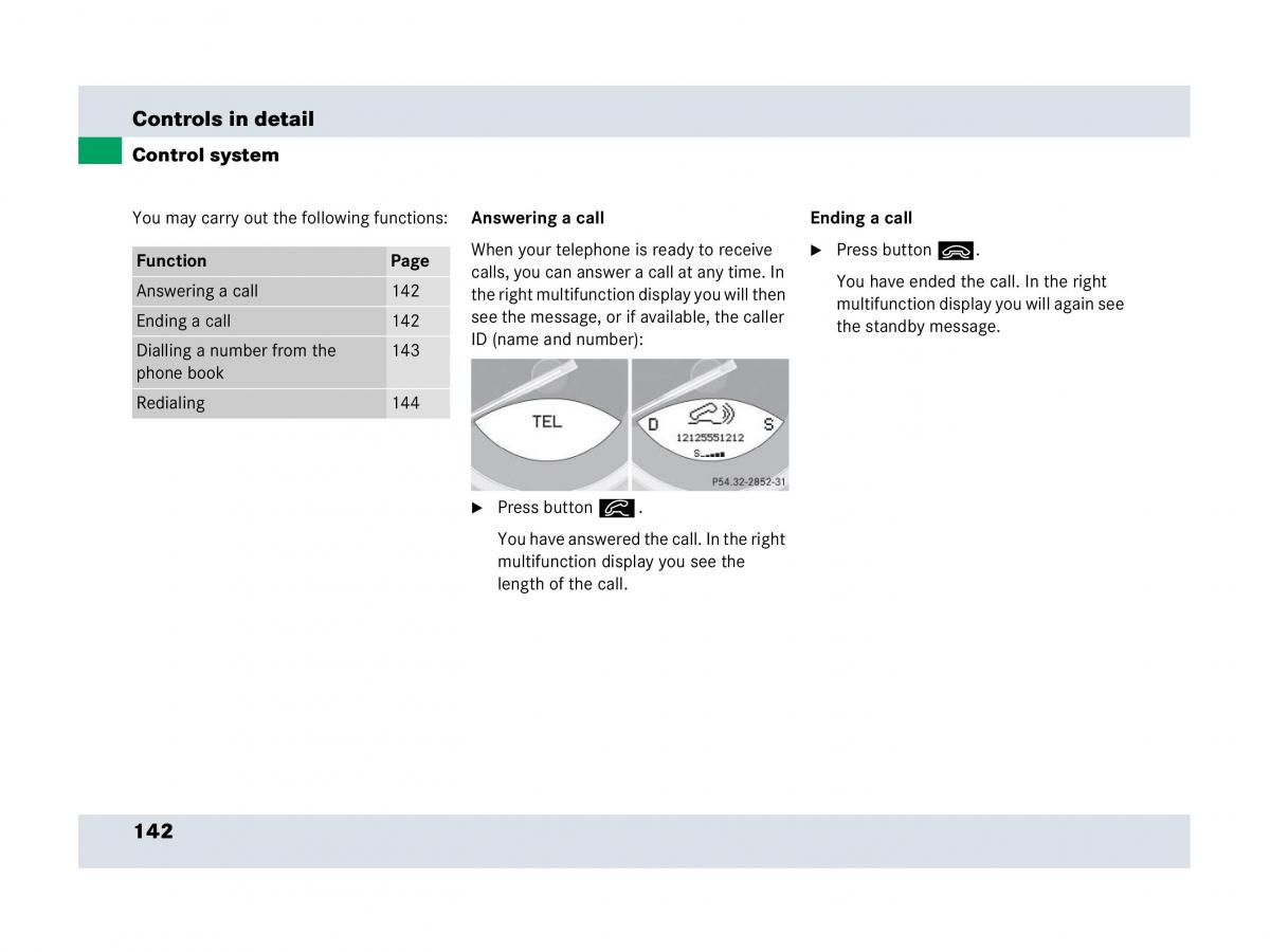 Mercedes Benz SLR McLaren R199 owners manual / page 143