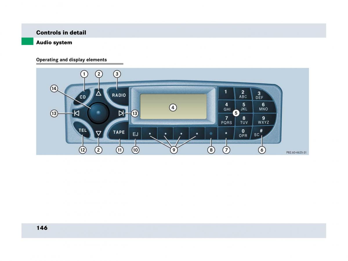 Mercedes Benz SLR McLaren R199 owners manual / page 147