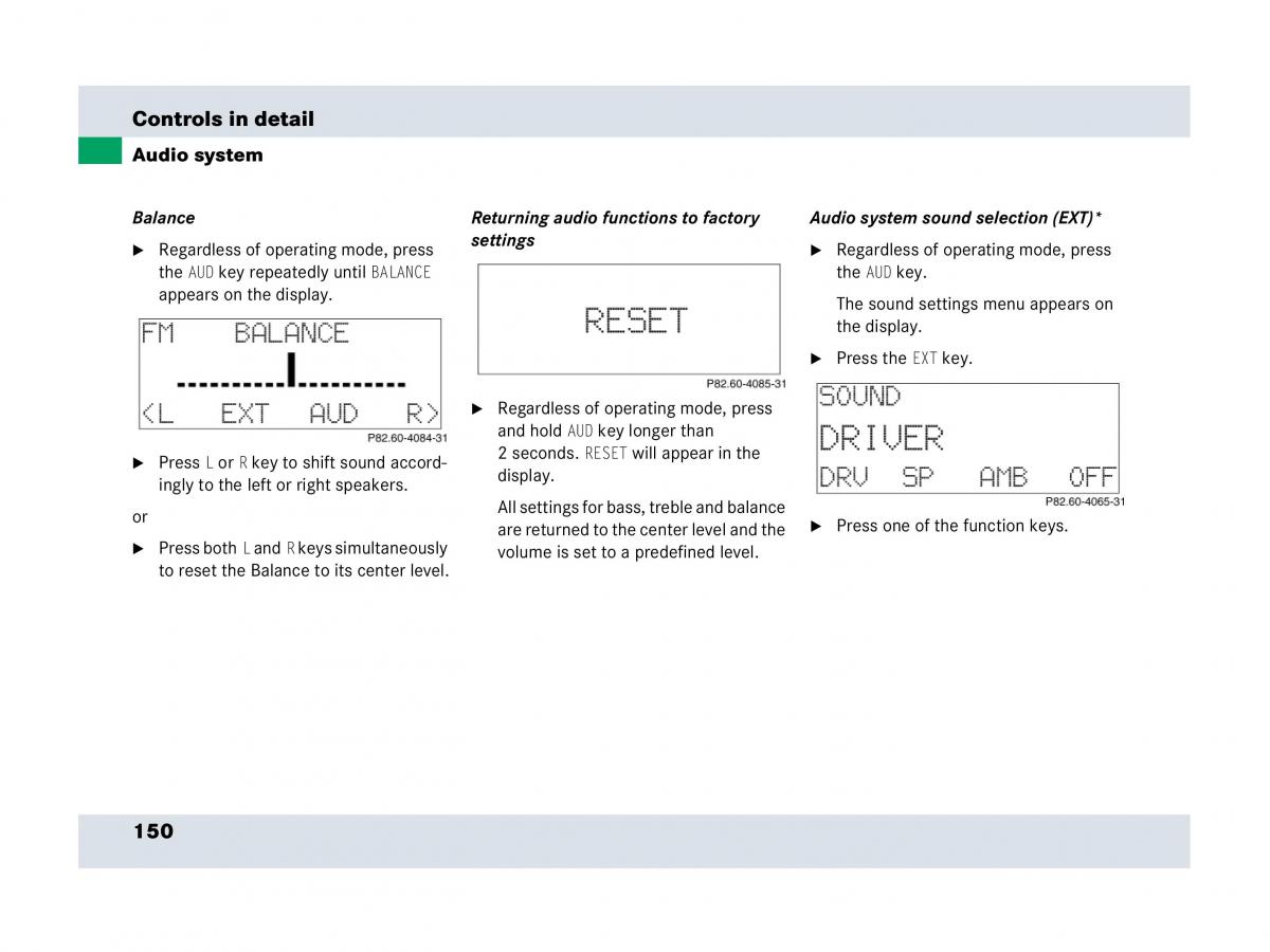 Mercedes Benz SLR McLaren R199 owners manual / page 151