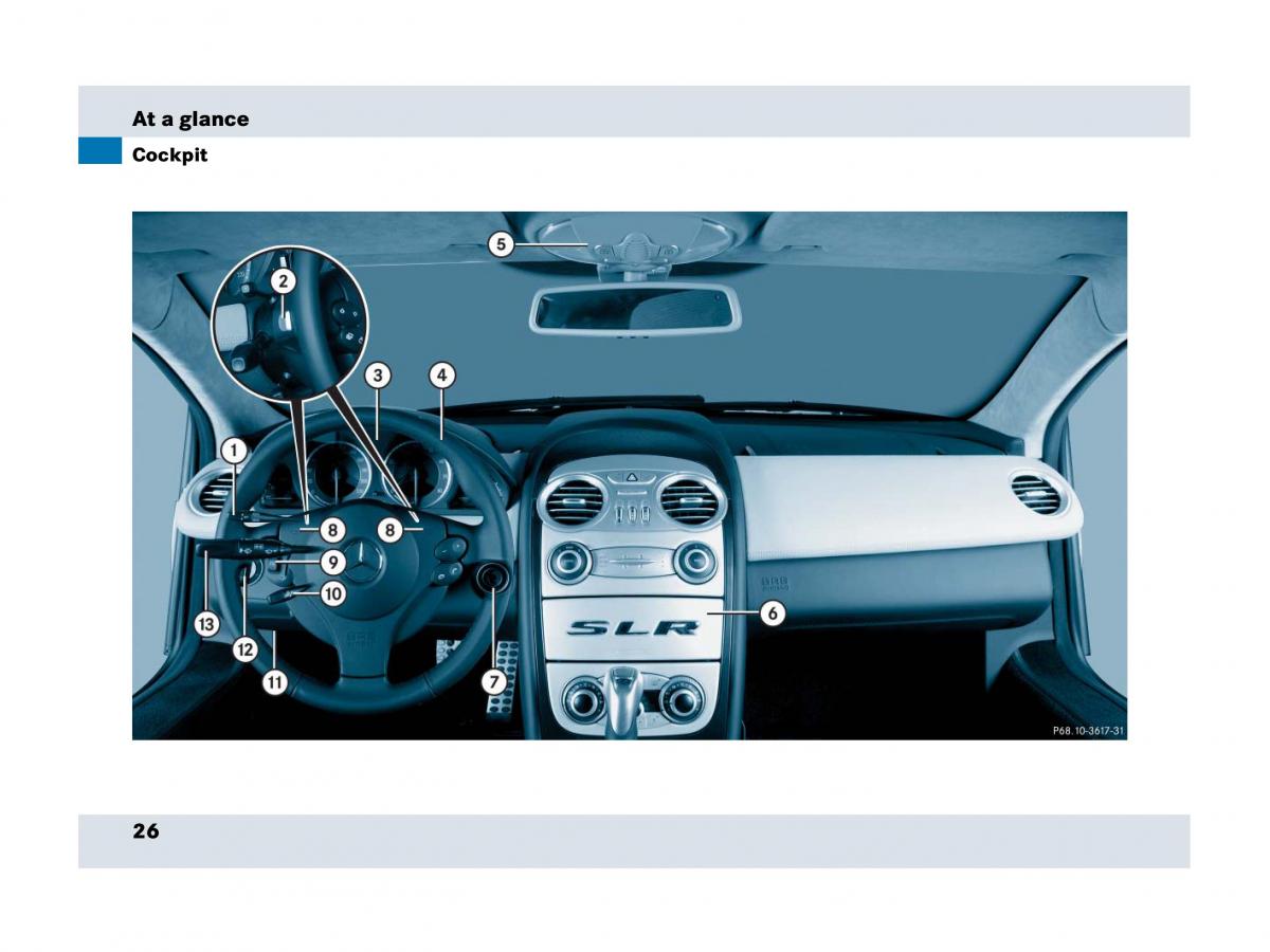 Mercedes Benz SLR McLaren R199 owners manual / page 27