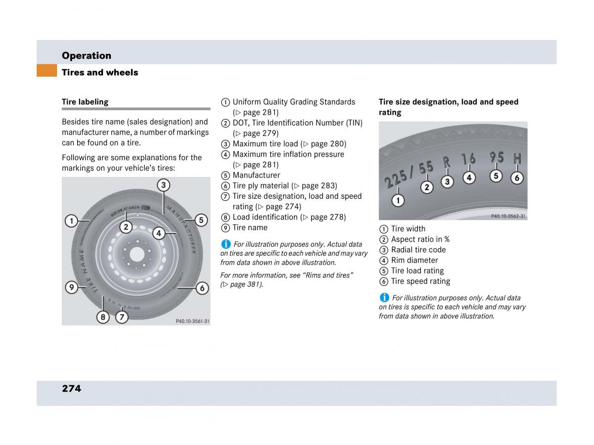 Mercedes Benz SLR McLaren R199 owners manual / page 275