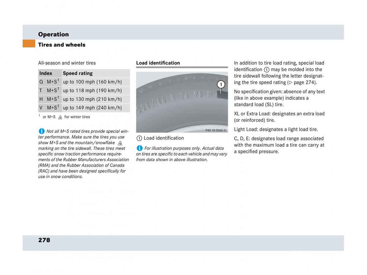 Mercedes Benz SLR McLaren R199 owners manual / page 279