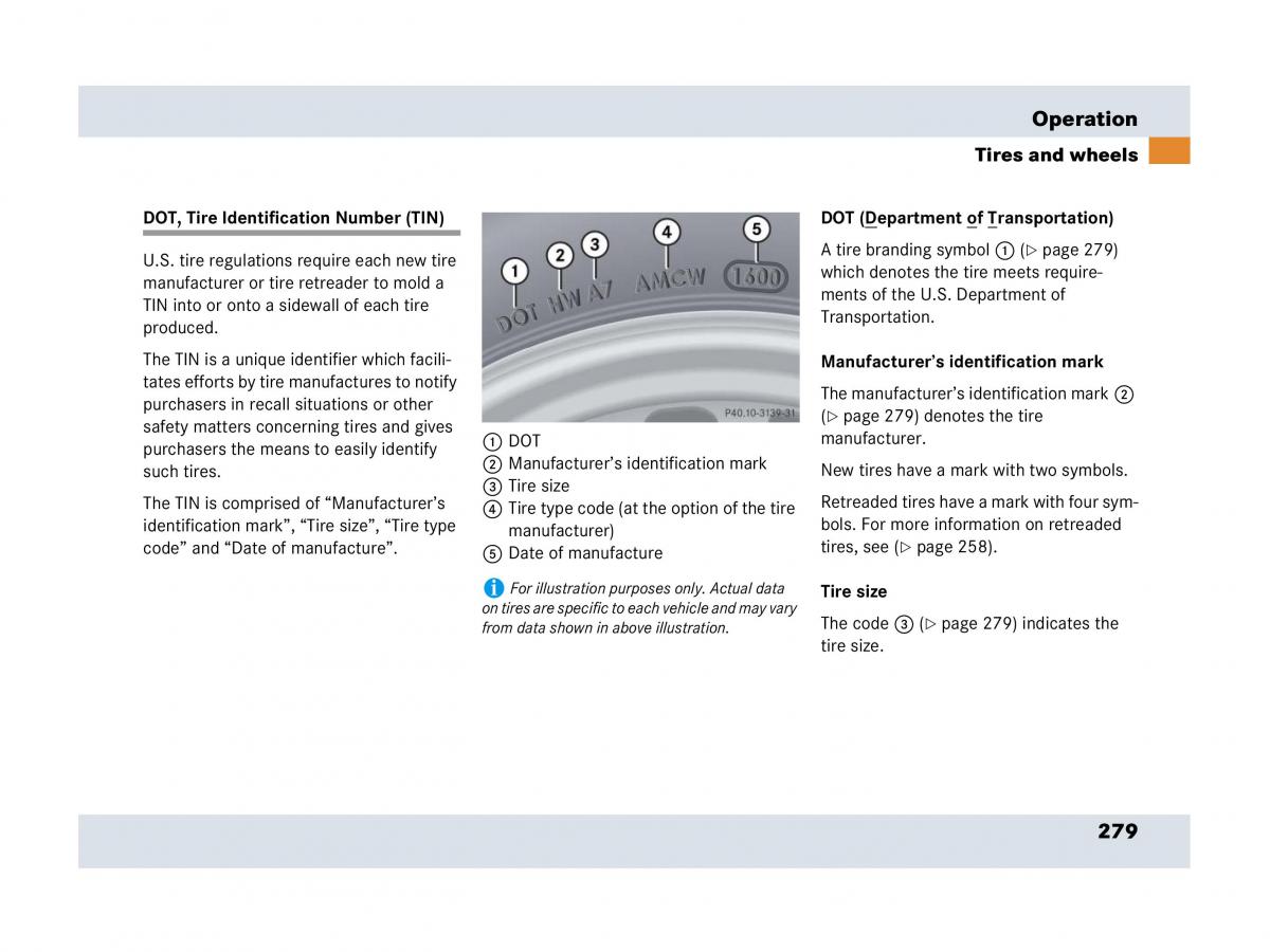 Mercedes Benz SLR McLaren R199 owners manual / page 280