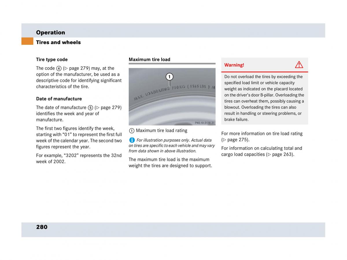 Mercedes Benz SLR McLaren R199 owners manual / page 281