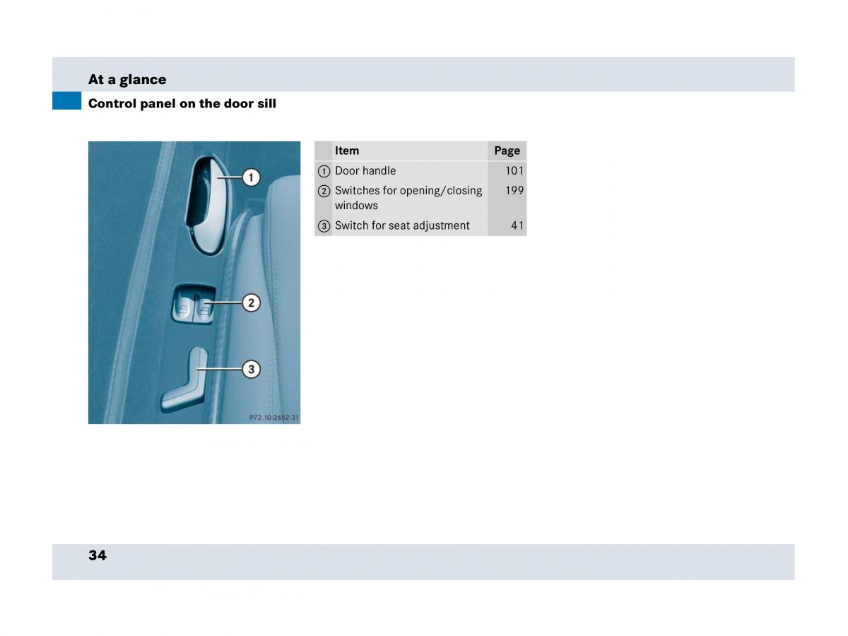 Mercedes Benz SLR McLaren R199 owners manual / page 35