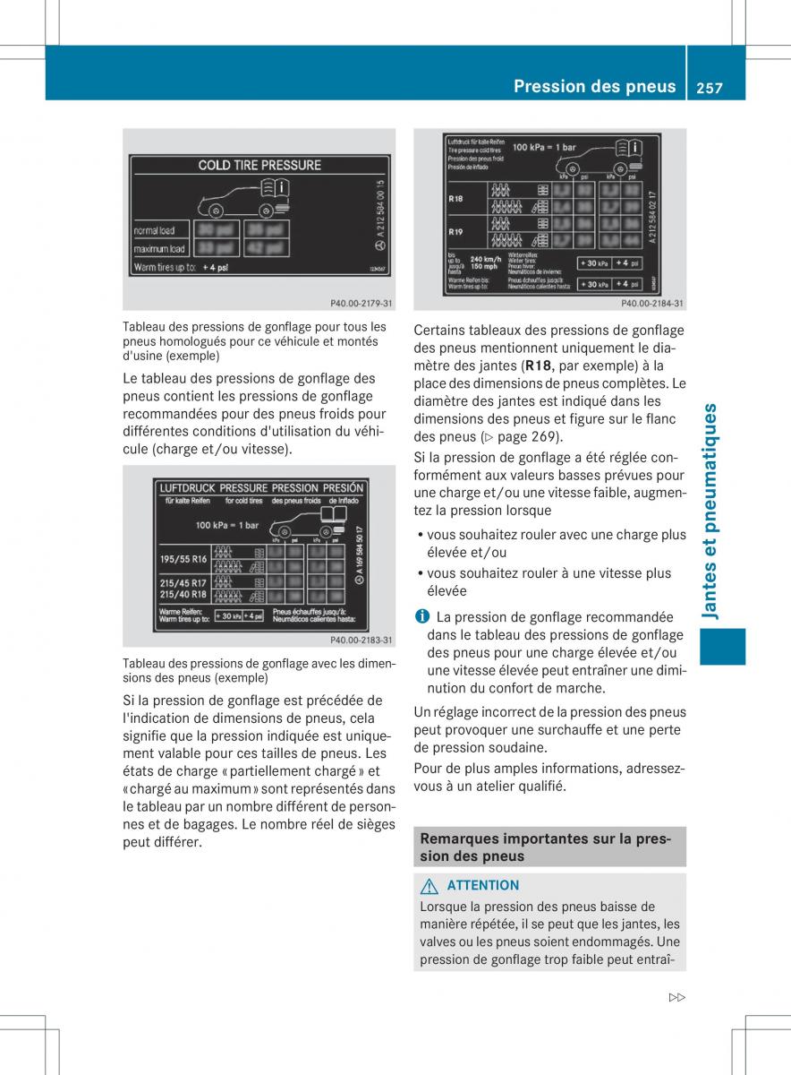 Mercedes Benz SLS AMG Coupe C197 manuel du proprietaire / page 259