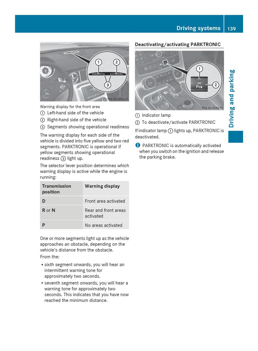 Mercedes Benz SLS AMG Coupe Roadster C197 owners manual / page 141