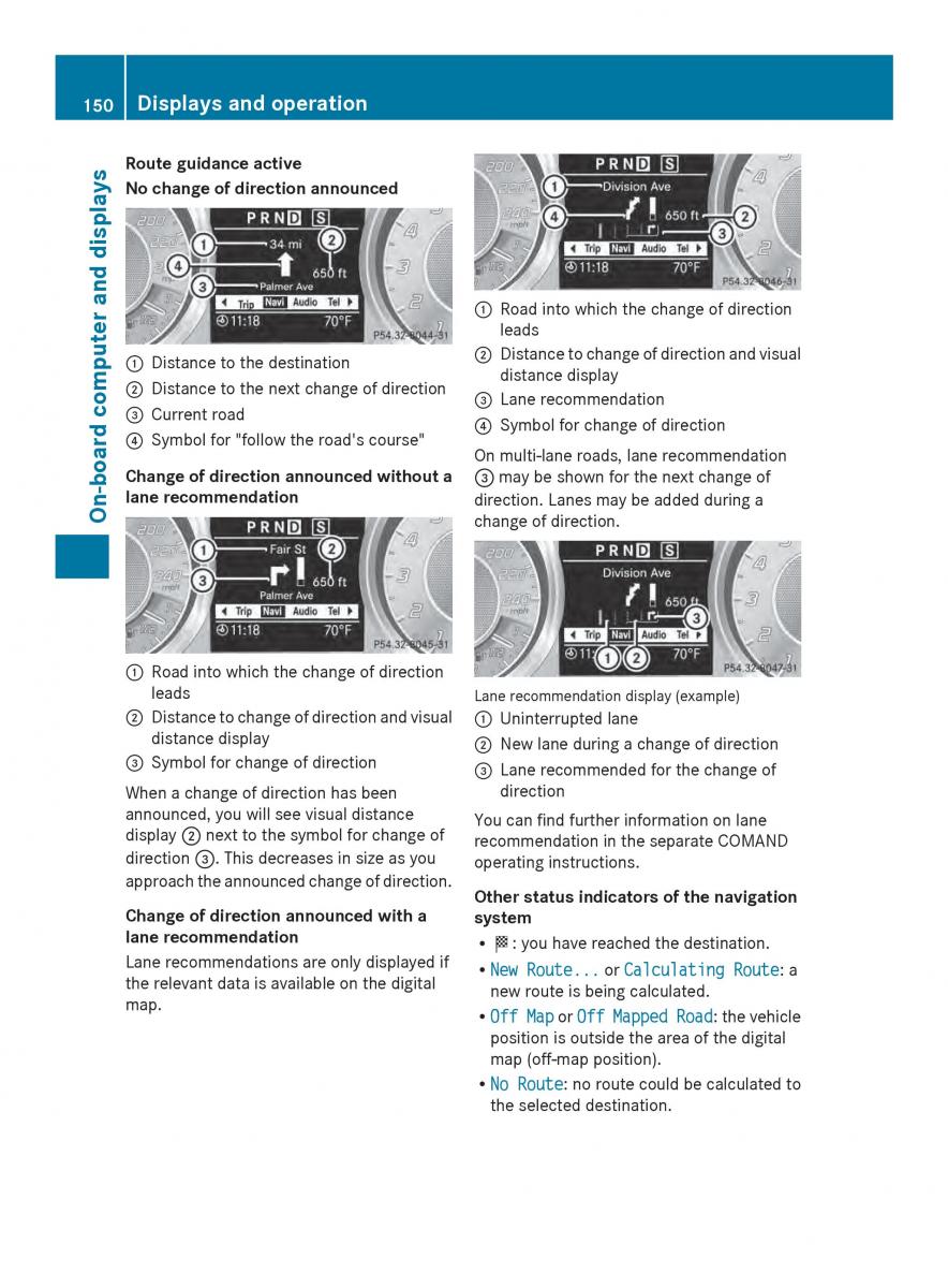 Mercedes Benz SLS AMG Coupe Roadster C197 owners manual / page 152