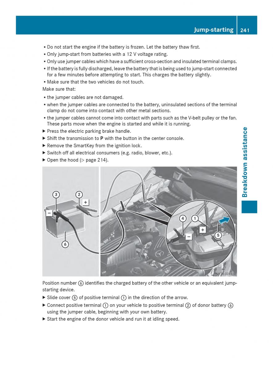 Mercedes Benz SLS AMG Coupe Roadster C197 owners manual / page 243