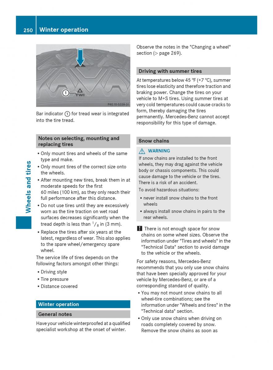 Mercedes Benz SLS AMG Coupe Roadster C197 owners manual / page 252