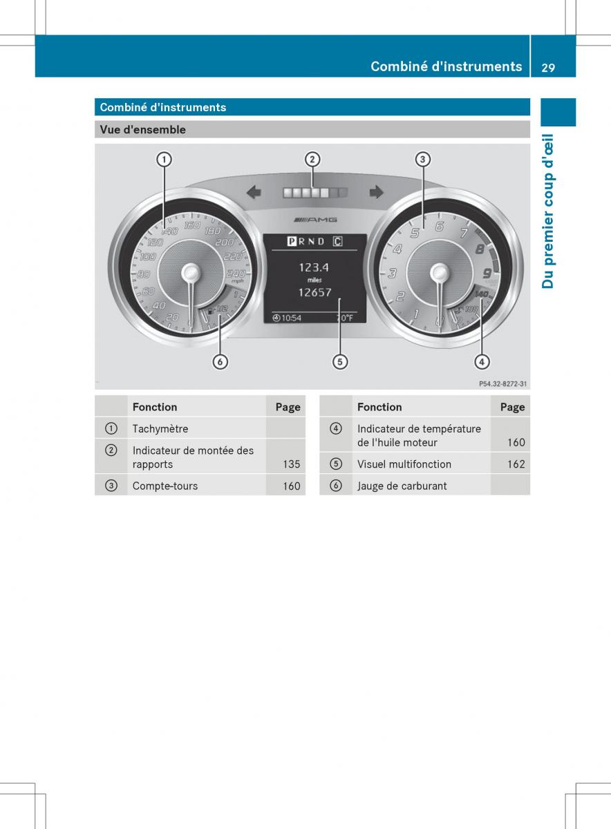 Mercedes Benz SLS AMG Coupe Roadster C197 manuel du proprietaire / page 31