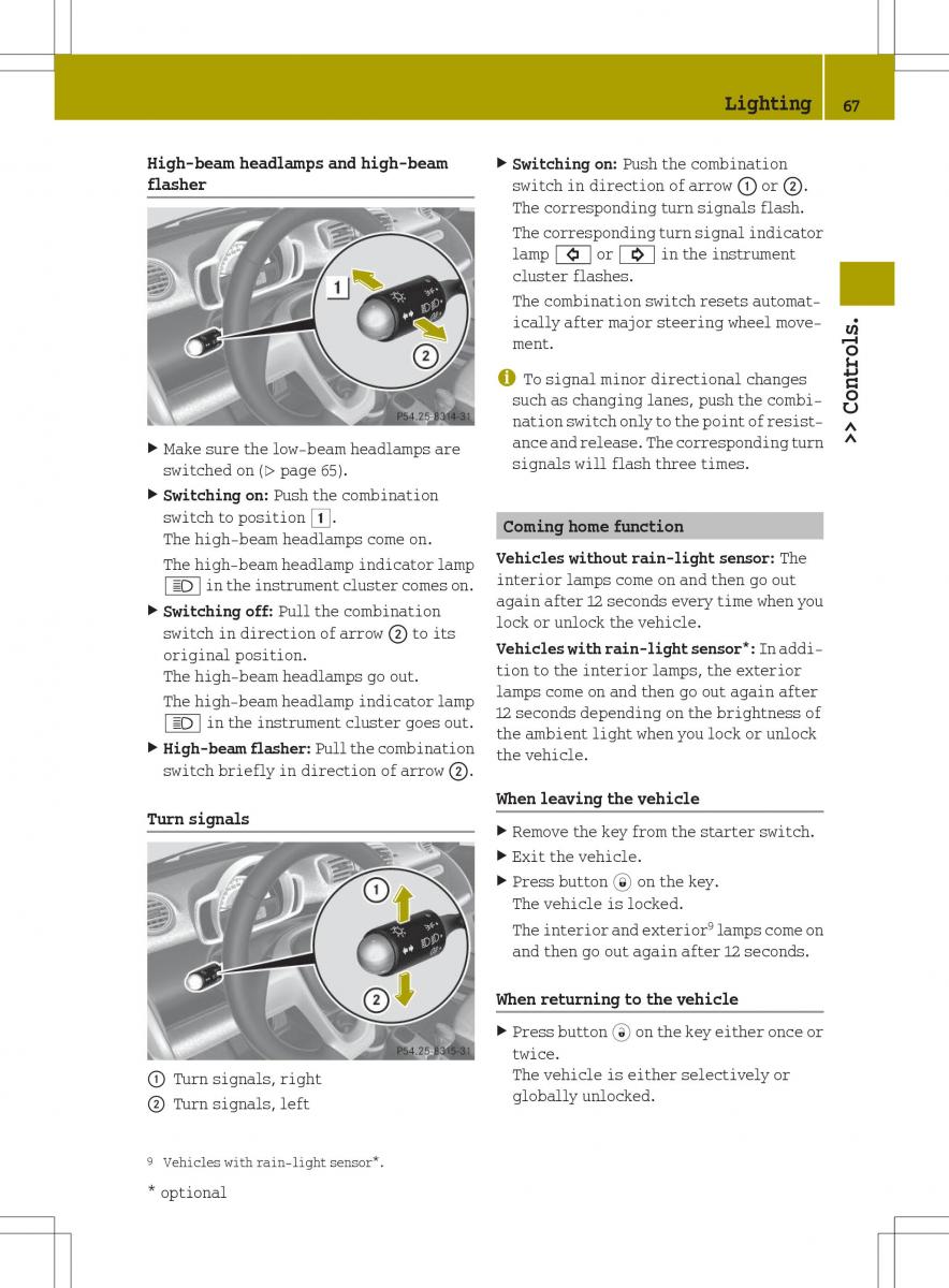 Smart Fortwo II 2 owners manual / page 69