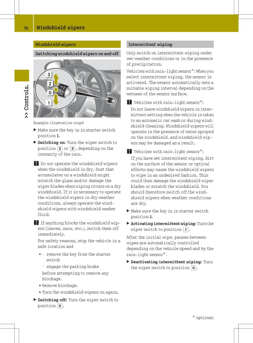 Smart Fortwo II 2 owners manual / page 72