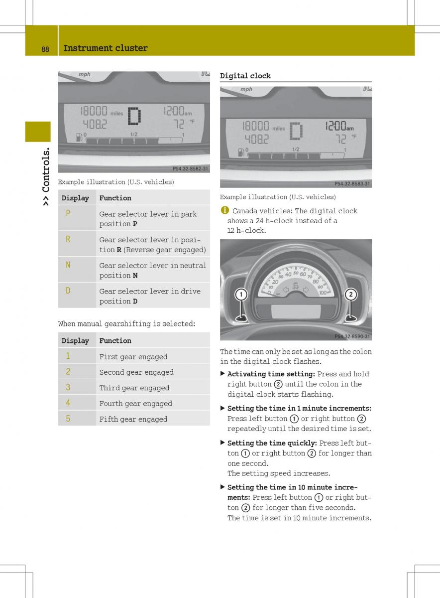 Smart Fortwo II 2 owners manual / page 90