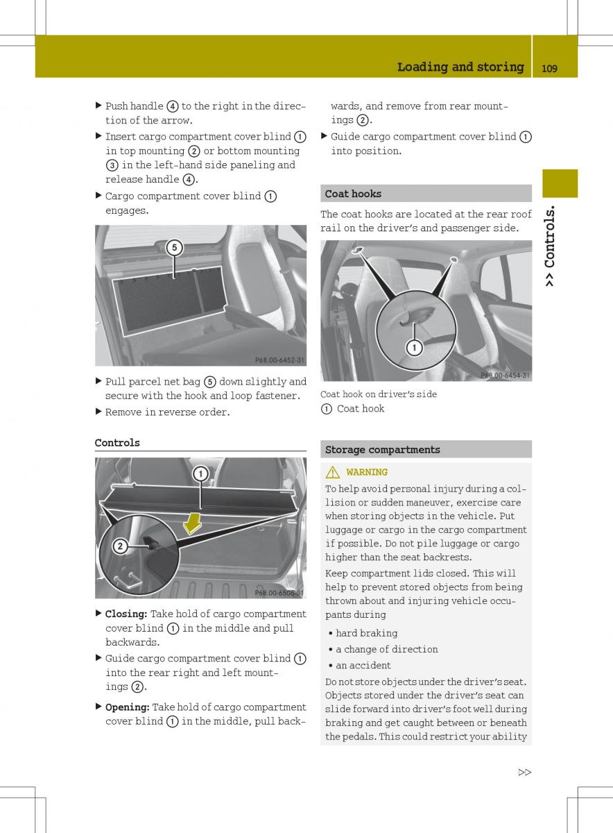 Smart Fortwo II 2 owners manual / page 111