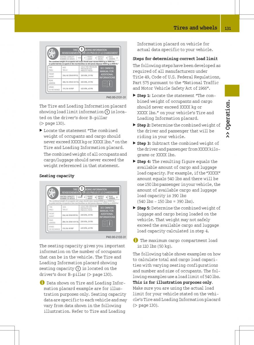 Smart Fortwo II 2 owners manual / page 133