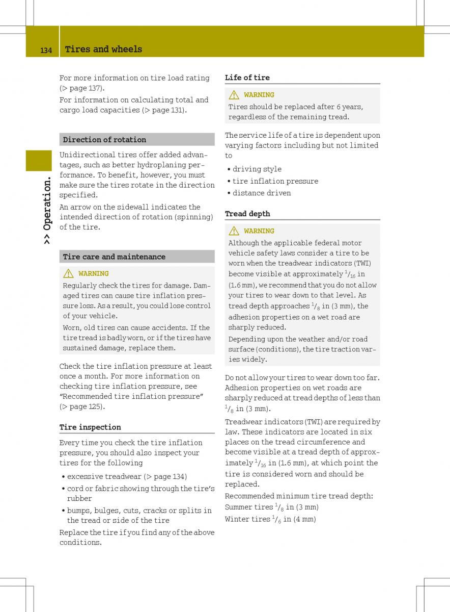 Smart Fortwo II 2 owners manual / page 136