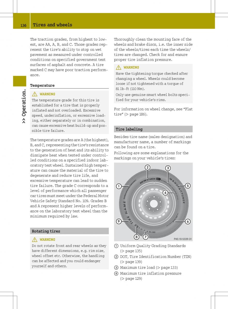 Smart Fortwo II 2 owners manual / page 138