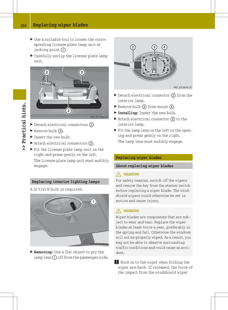 Smart Fortwo II 2 owners manual / page 186