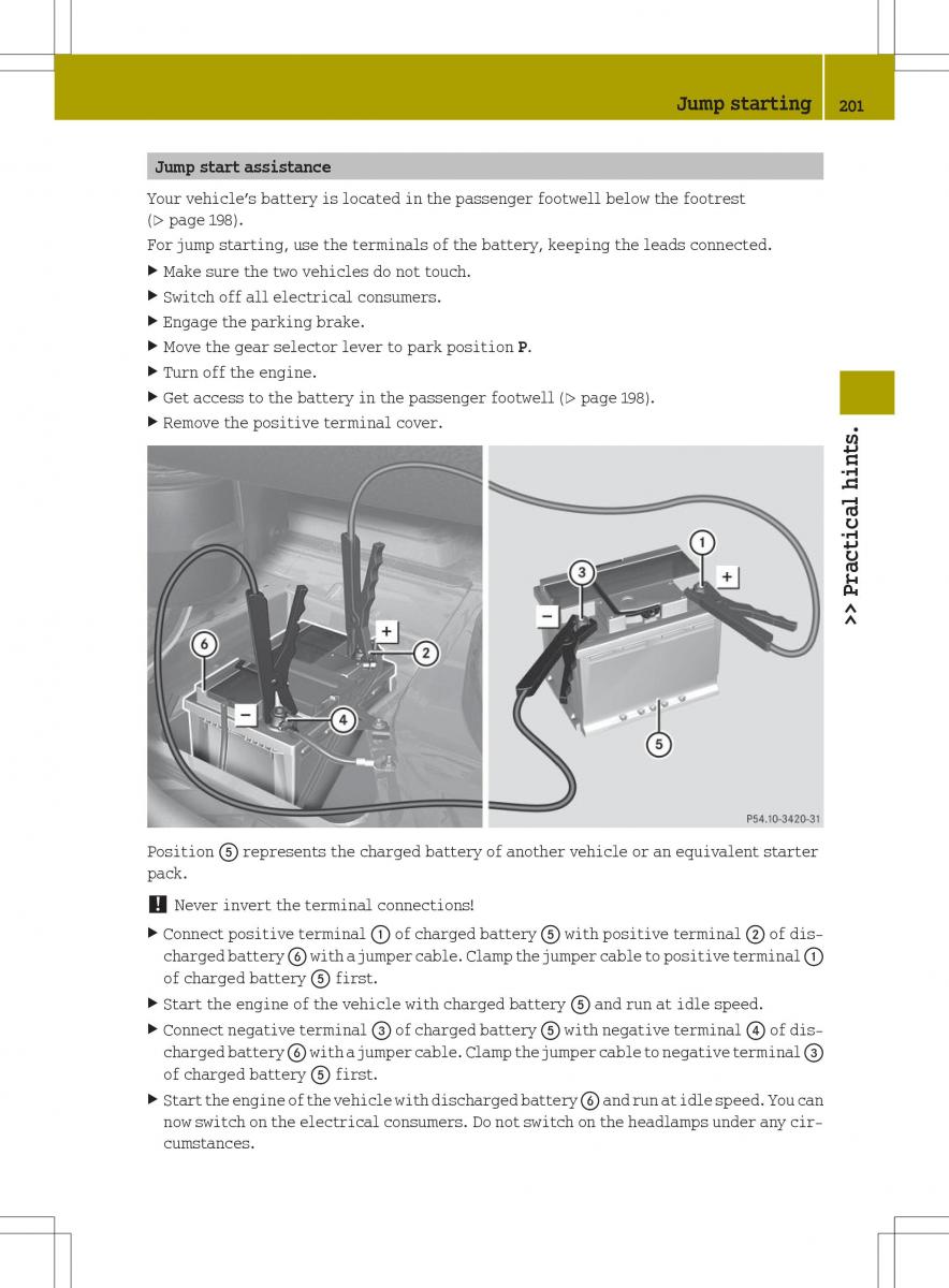 Smart Fortwo II 2 owners manual / page 203