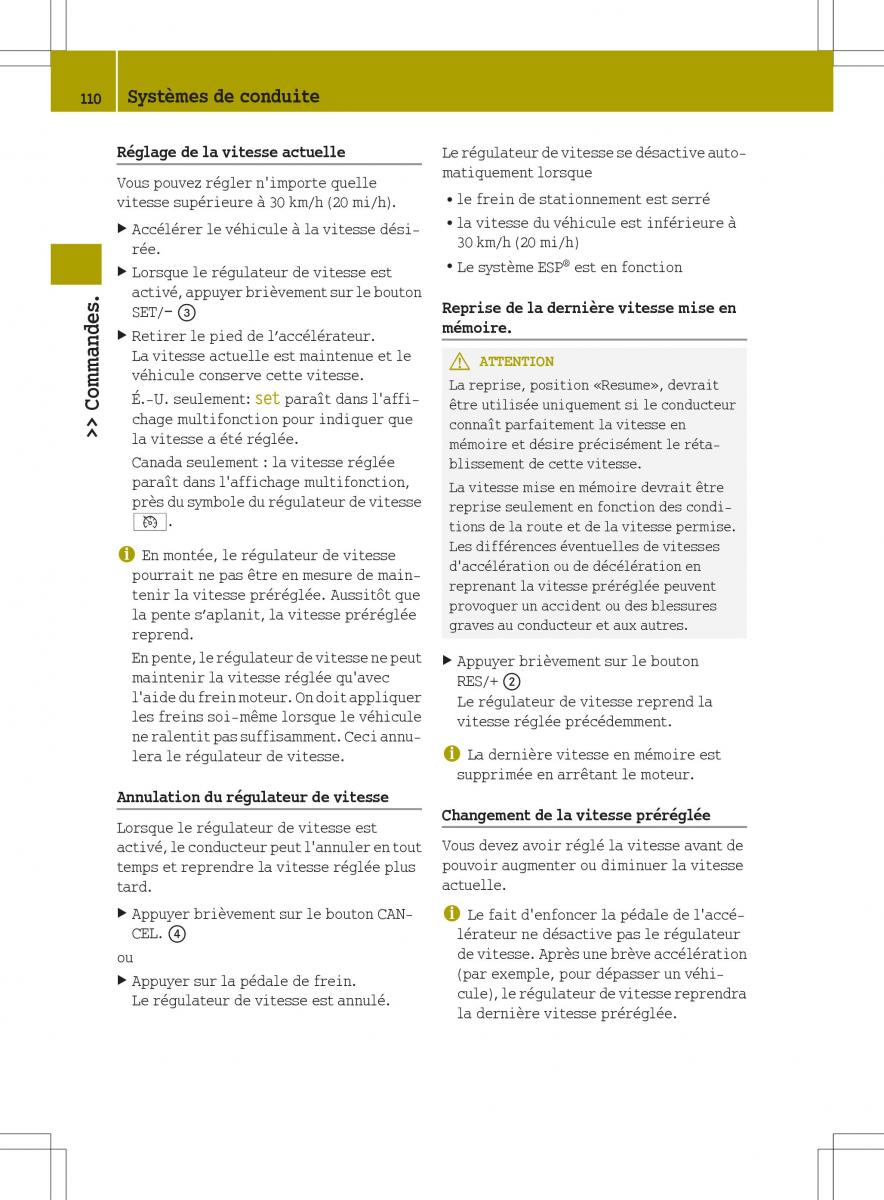 manuel du propriétaire  Smart Fortwo II 2 manuel du proprietaire / page 112