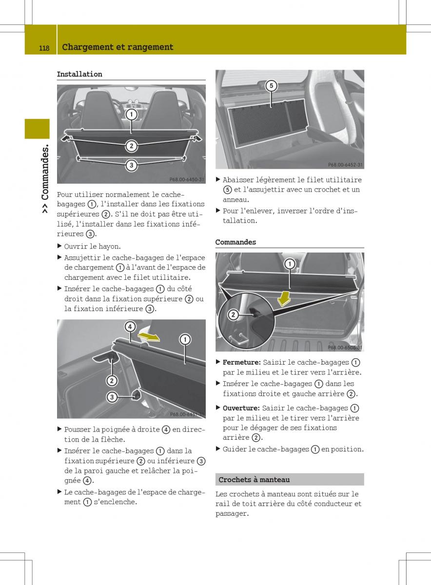 manual  Smart Fortwo II 2 manuel du proprietaire / page 120