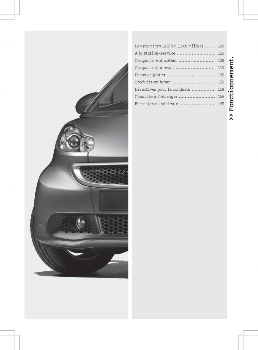 manual  Smart Fortwo II 2 manuel du proprietaire / page 127