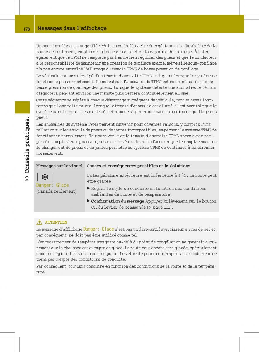 manuel du propriétaire  Smart Fortwo II 2 manuel du proprietaire / page 180