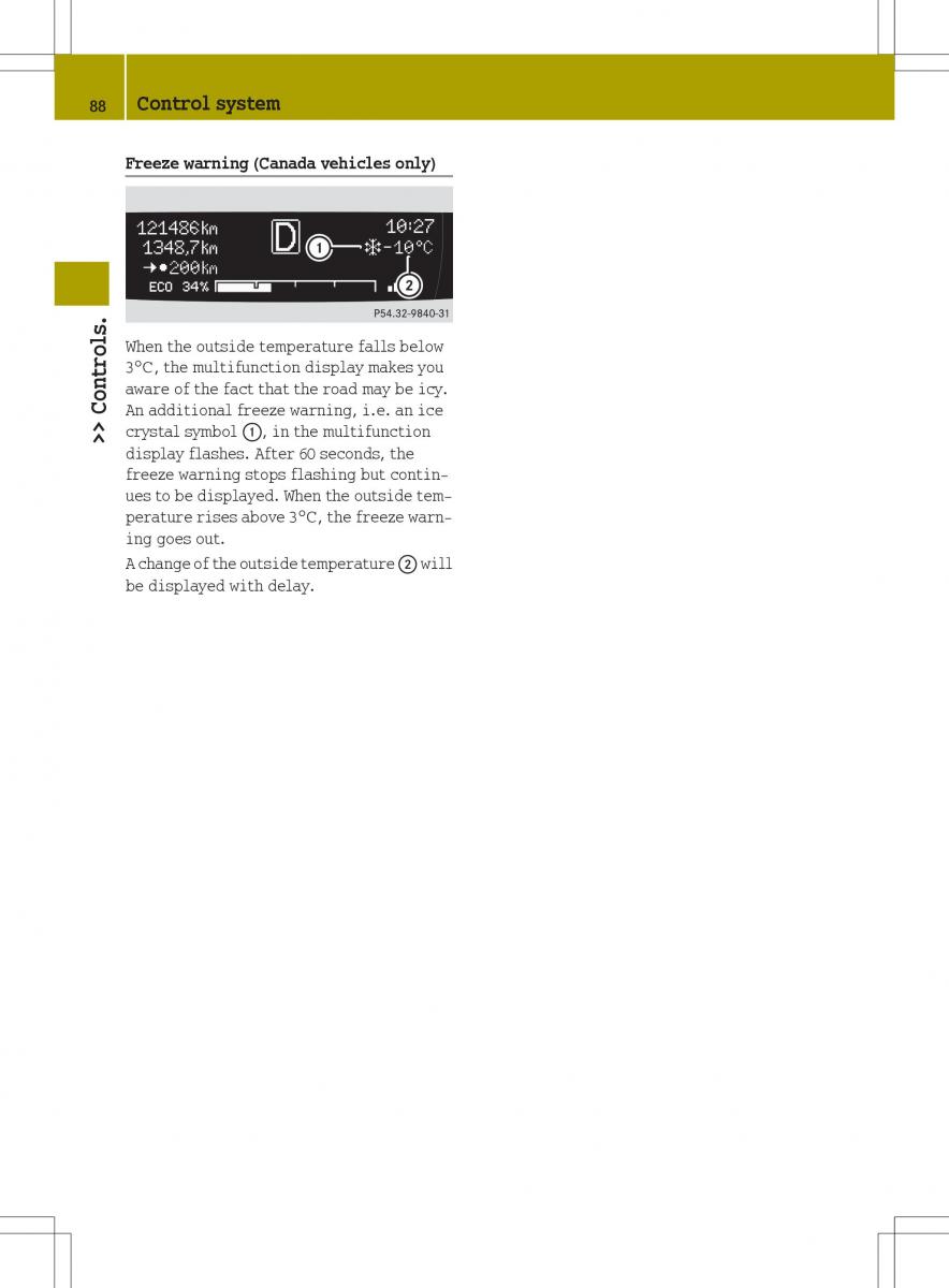 Smart Fortwo ED EV owners manual / page 90