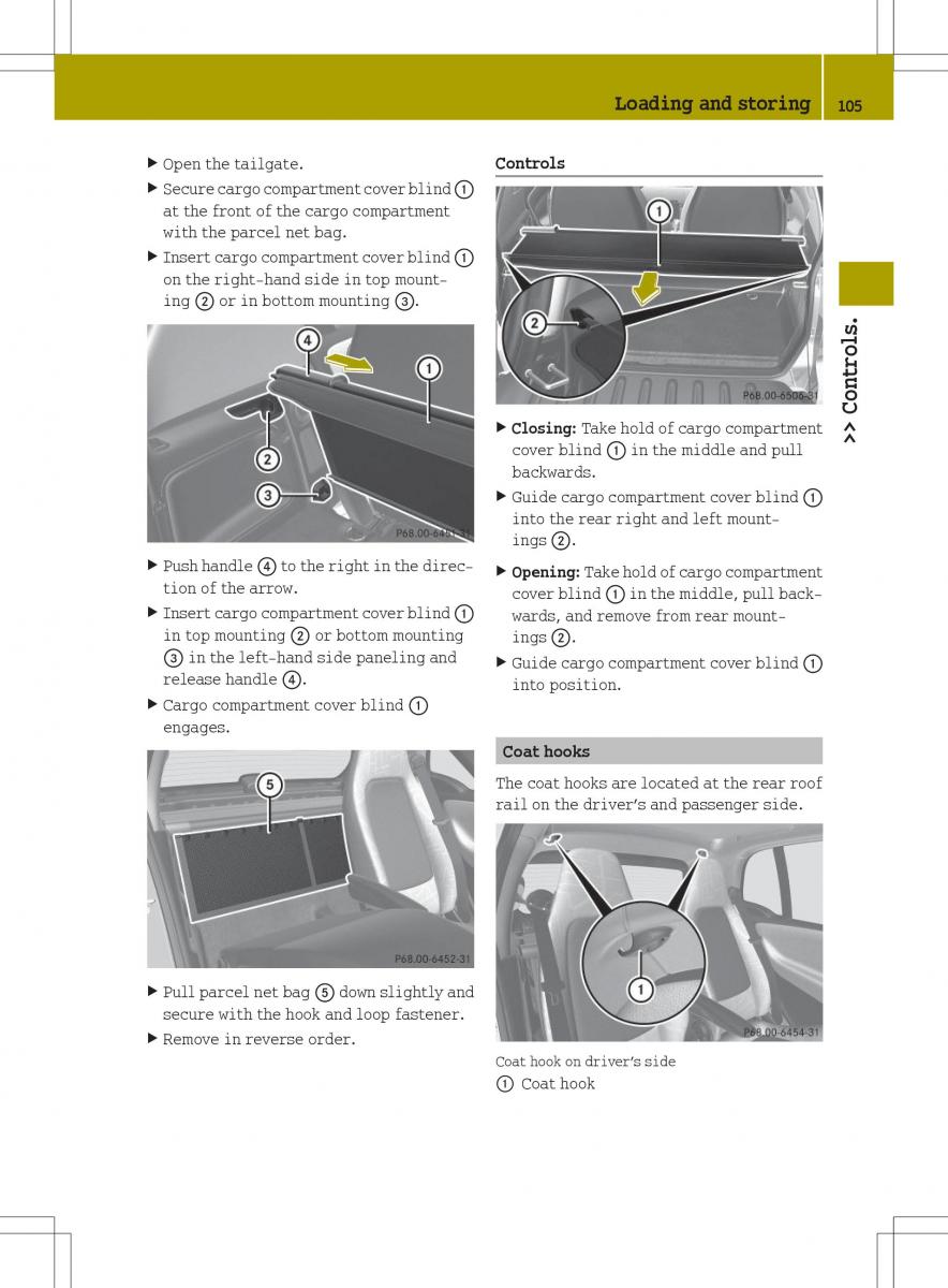 Smart Fortwo ED EV owners manual / page 107