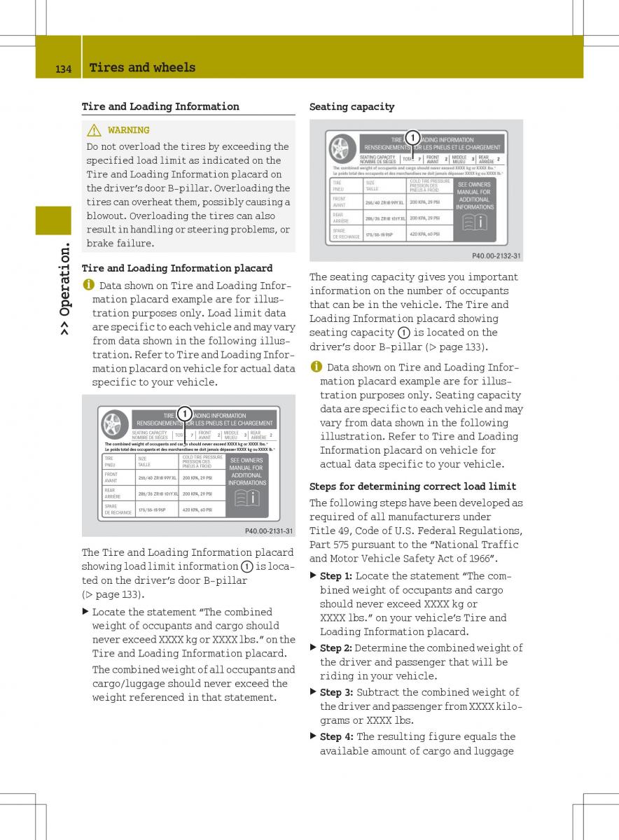 Smart Fortwo ED EV owners manual / page 136