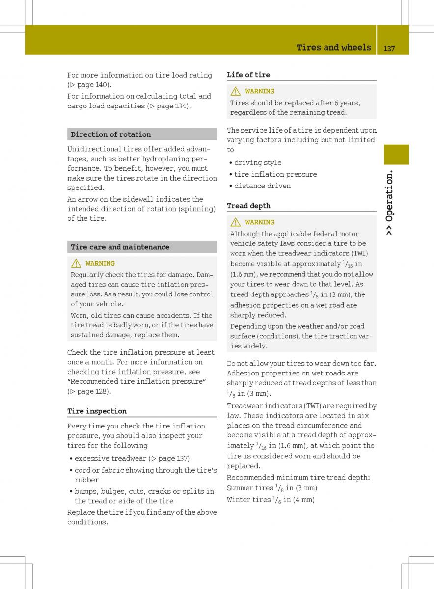 Smart Fortwo ED EV owners manual / page 139