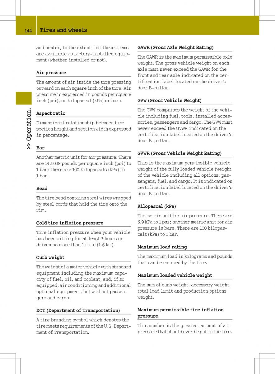 Smart Fortwo ED EV owners manual / page 146