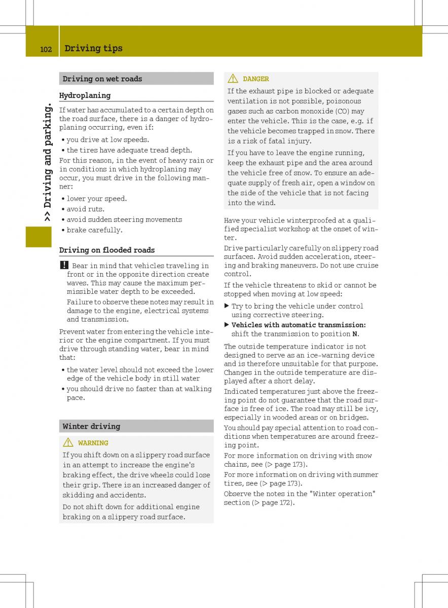 Smart Fortwo III 3 owners manual / page 104