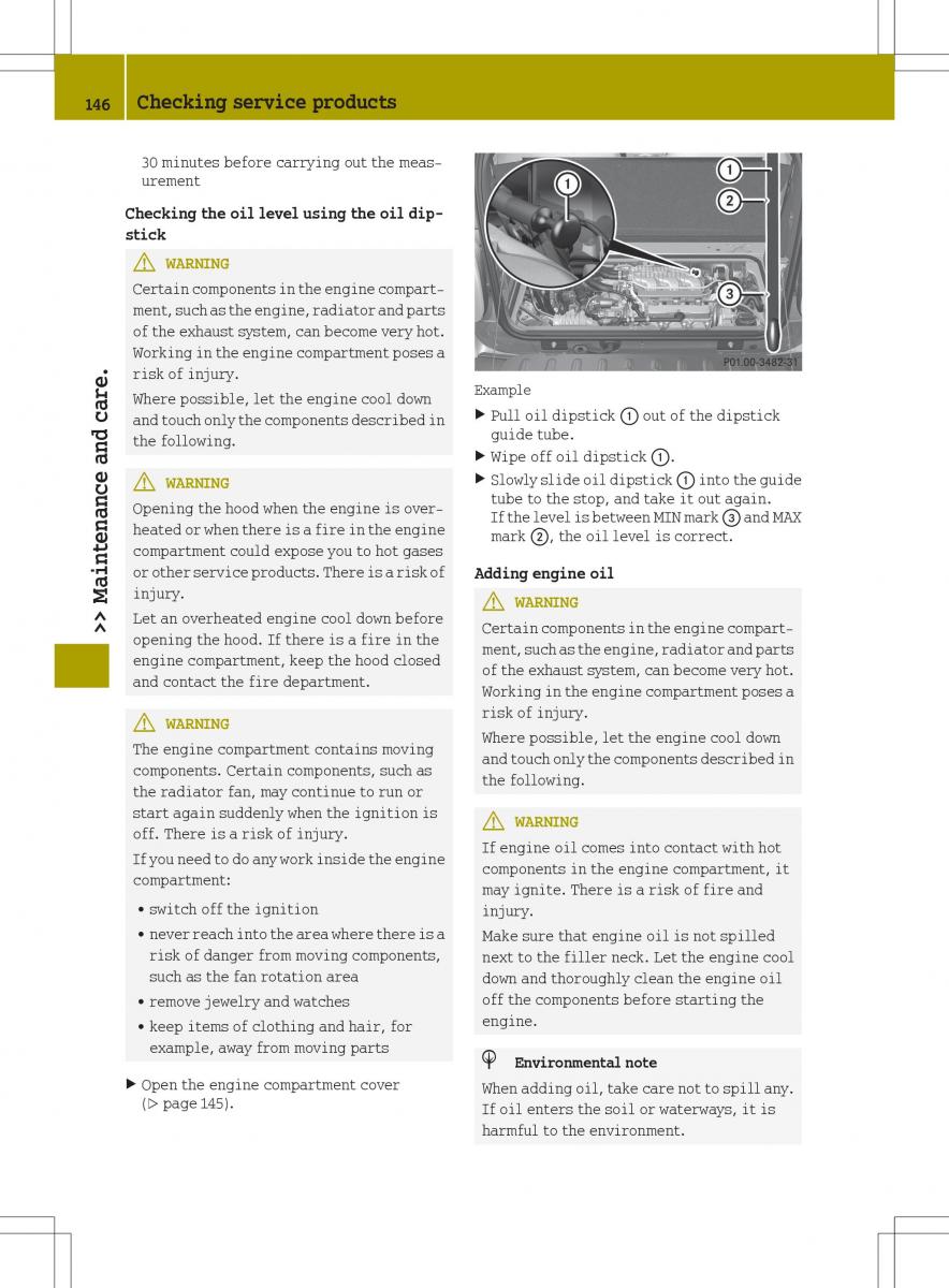 Smart Fortwo III 3 owners manual / page 148