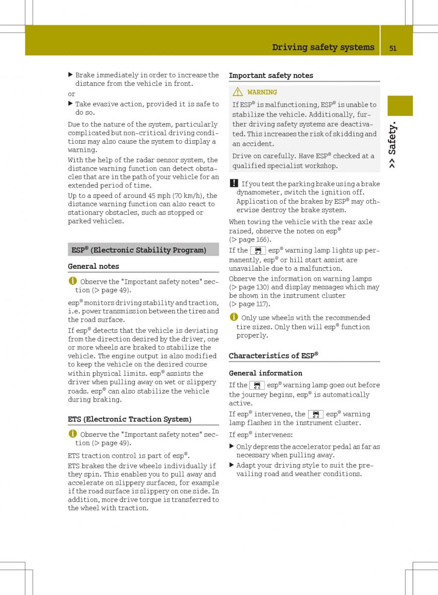 Smart Fortwo III 3 owners manual / page 53