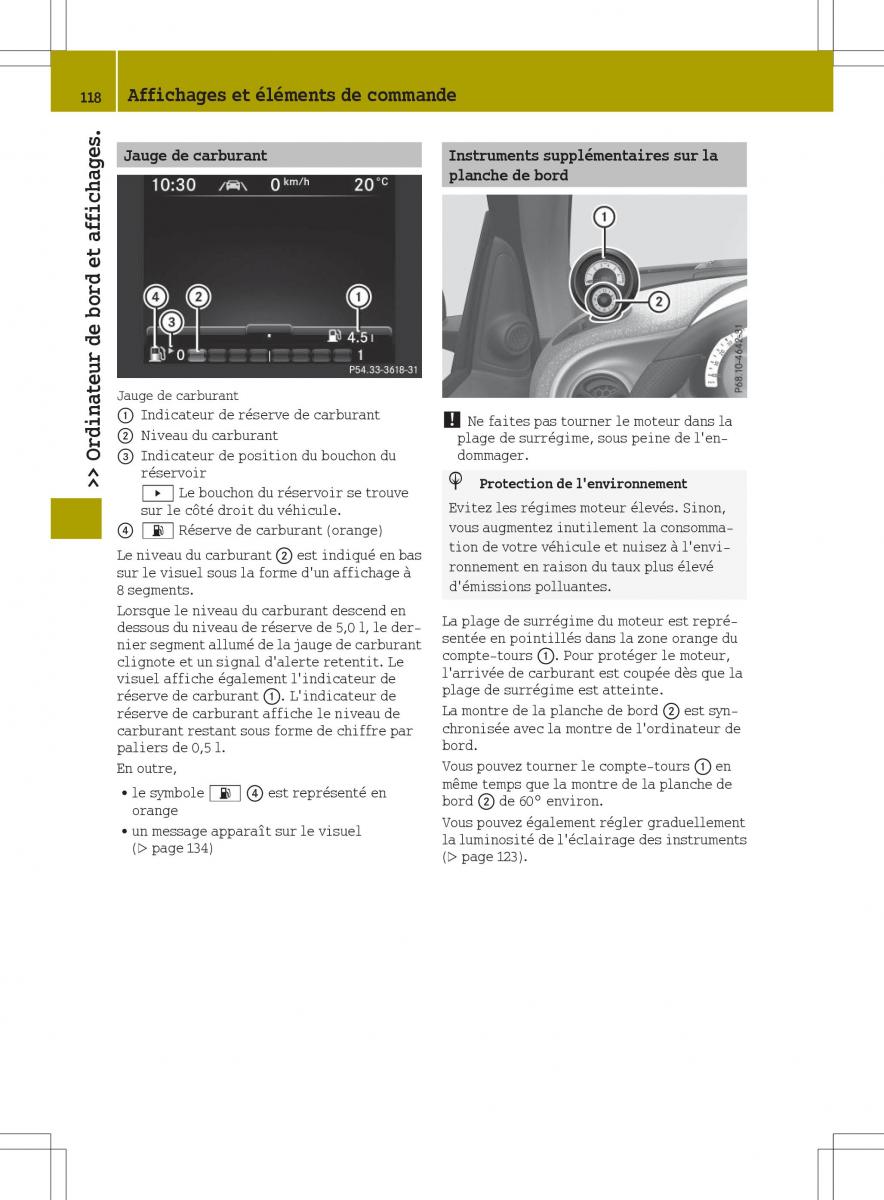 Smart Fortwo III 3 manuel du proprietaire / page 120