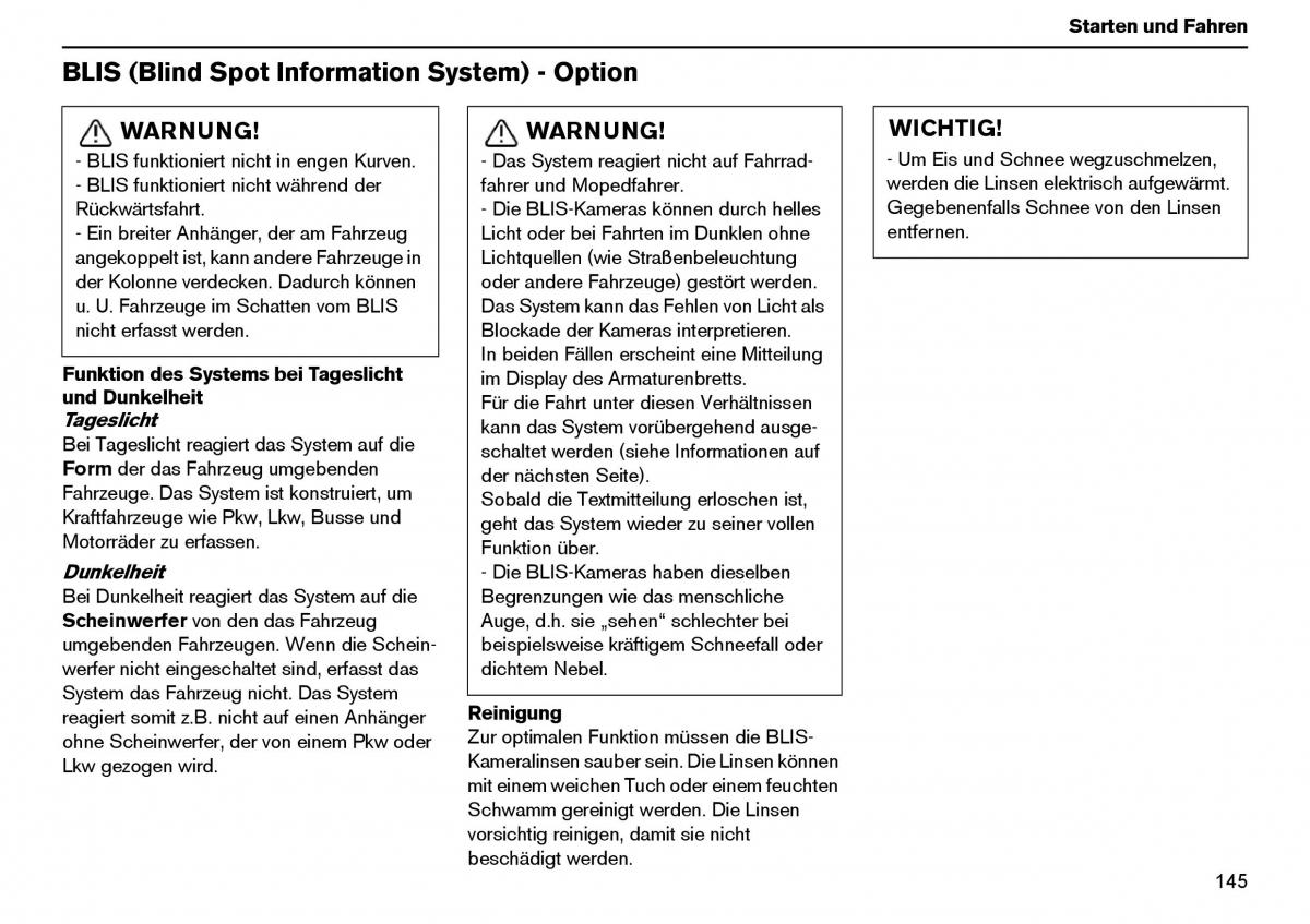 Volvo XC70 Cross Country I 1 Handbuch / page 146