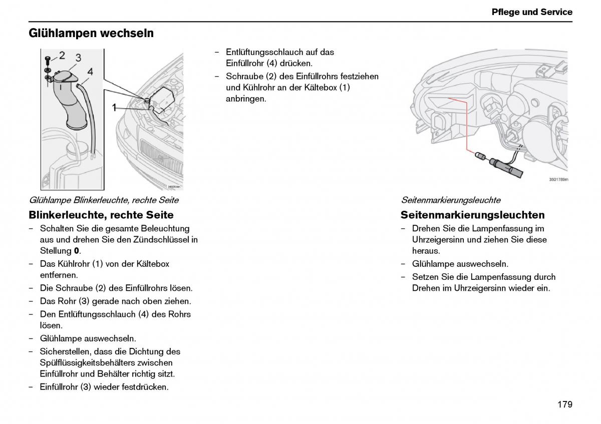 Volvo XC70 Cross Country I 1 Handbuch / page 180