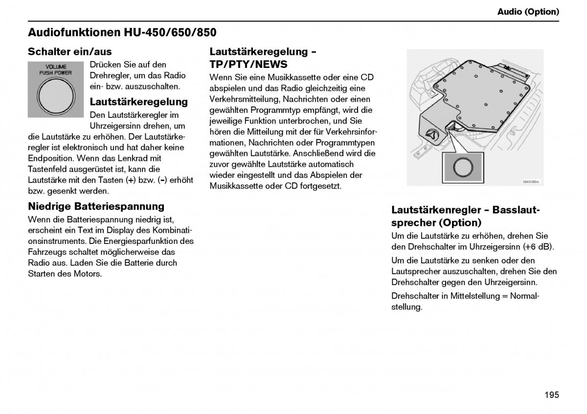 Volvo XC70 Cross Country I 1 Handbuch / page 196