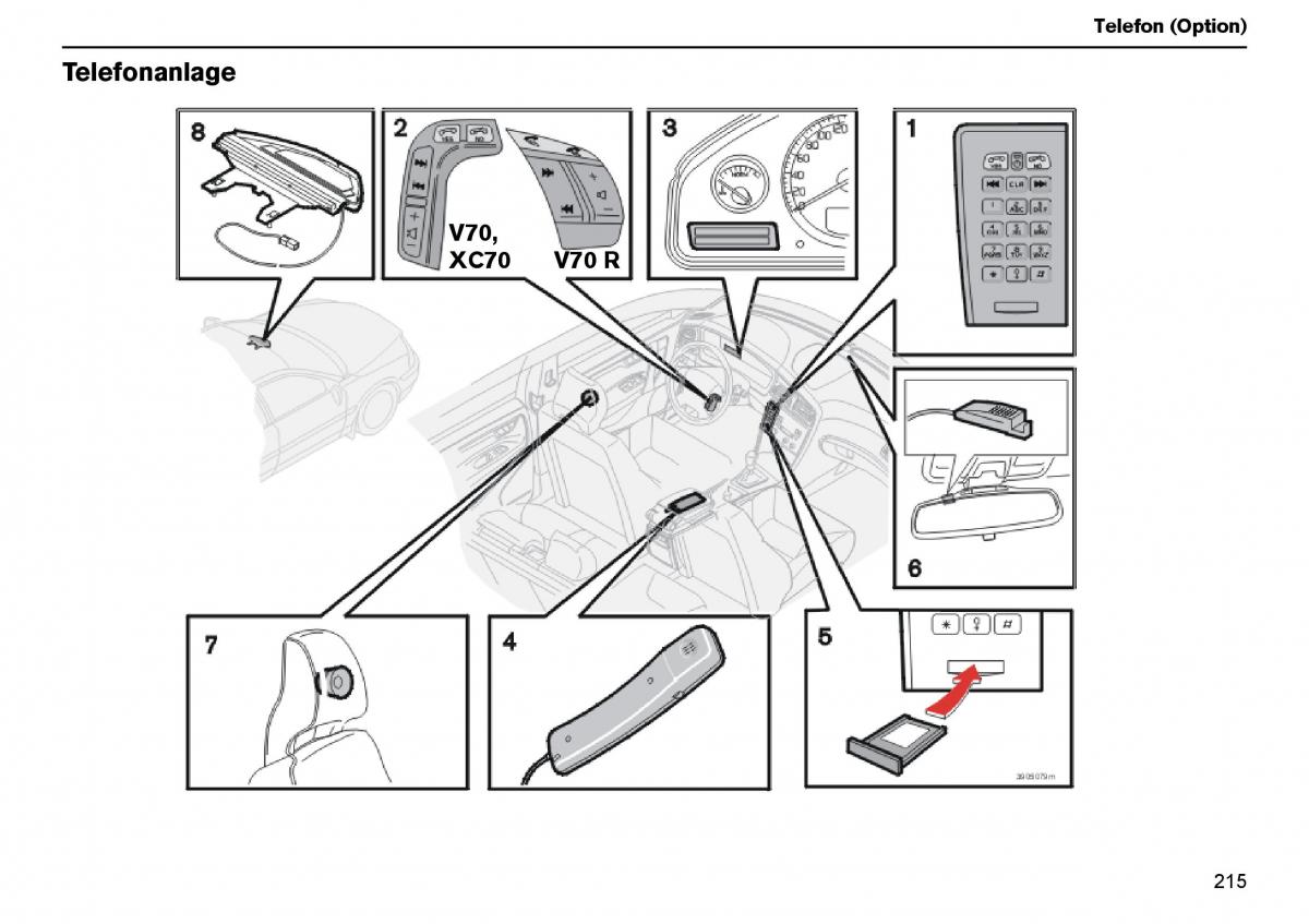 Volvo XC70 Cross Country I 1 Handbuch / page 216