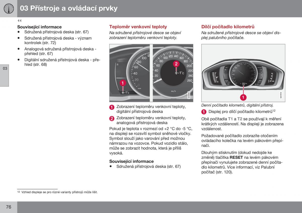 Volvo XC70 Cross Country II 2 navod k obsludze / page 78