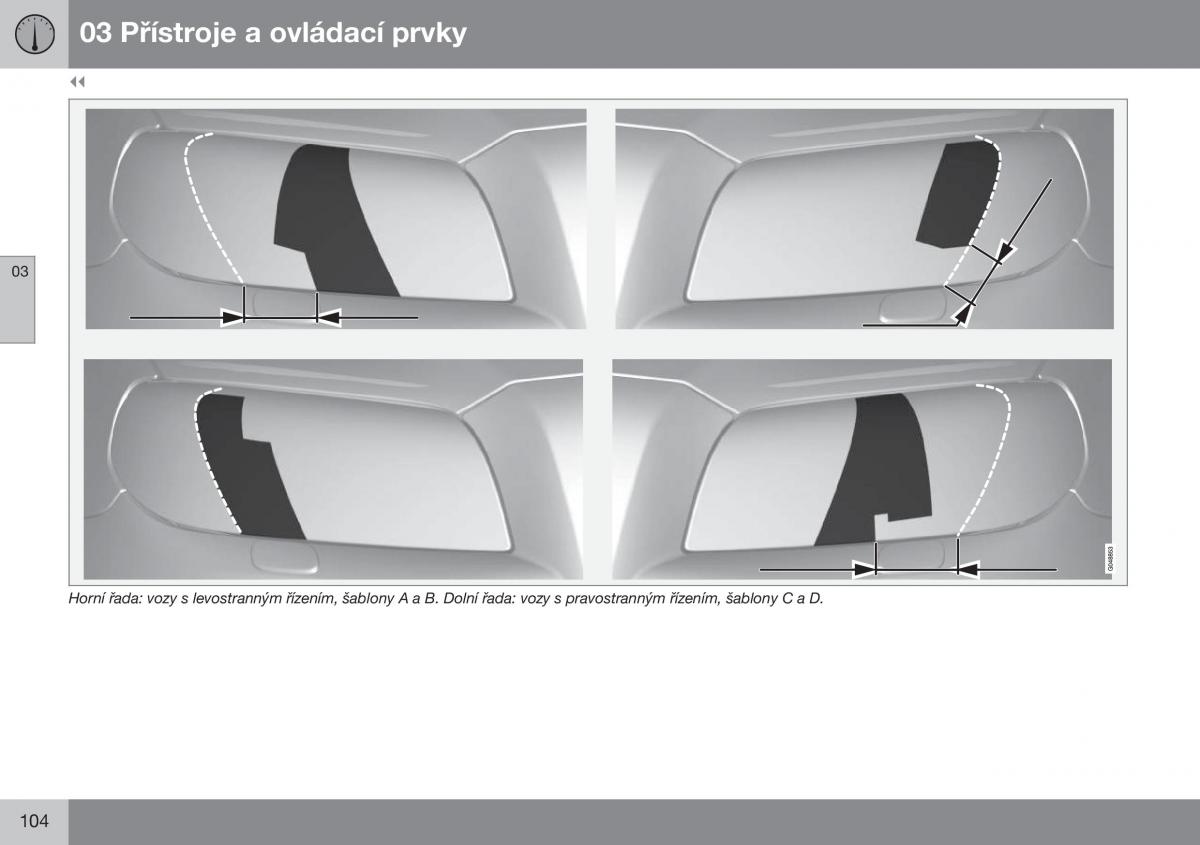 Volvo XC70 Cross Country II 2 navod k obsludze / page 106