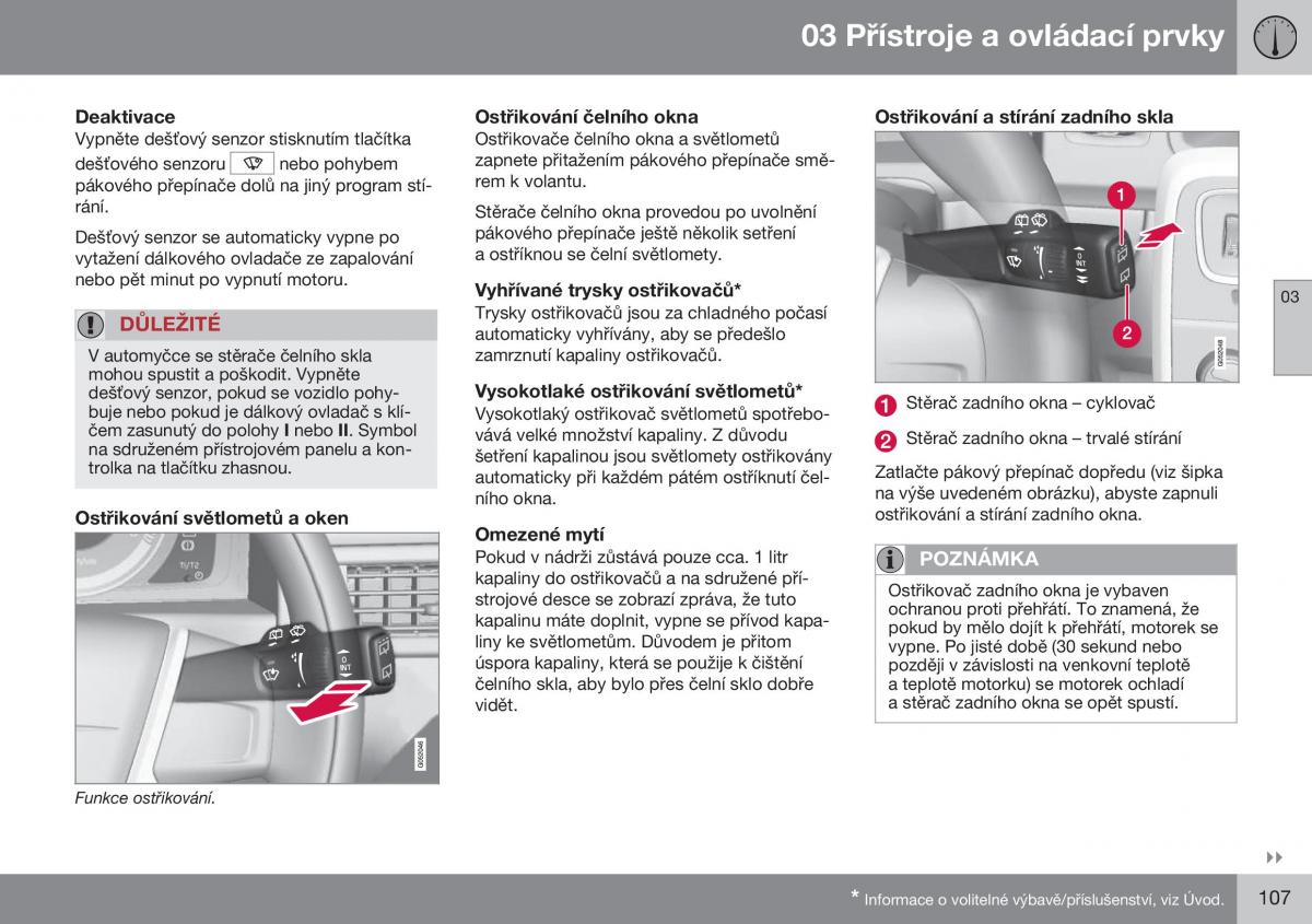 Volvo XC70 Cross Country II 2 navod k obsludze / page 109